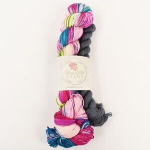 Rose Hill Yarns Fingering Weight Yarn Set SW Merino Nylon Blend
